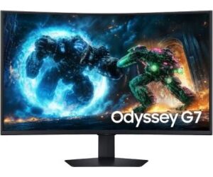 Monitor Gaming Samsung Odyssey G7 G75F 37"/ 4K/ 1ms/ 165Hz/ VA/ Regulable en altura/ Negro