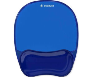 Alfombrilla Raton Ergo Crystal Flex Azul Oscuro Subblim