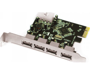 Adaptador Pci-e 4 P. Usb 3.0 Approx