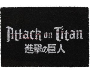 Felpudo 60x40 cm logo attack on titan