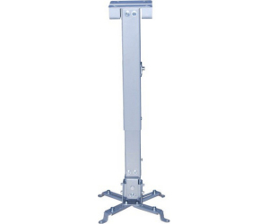 SOPORTE TECHO PROYECTOR TOOQ PJ2012T-SPLATA 130/430 - 650 mm MAX 20 KG
