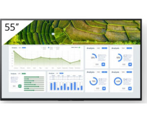 Sony FW-55BZ30L pantalla de señalización Pantalla plana para señalización digital 139,7 cm (55") LCD Wifi 440 cd / m² 4K Ultra HD Negro Android 24/7