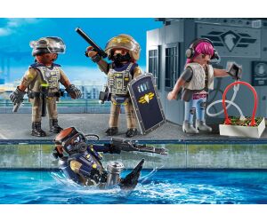 Playmobil fuerzas especiales set figuras