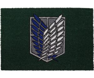 Felpudo 60x40 cm emblema scout attack on titans