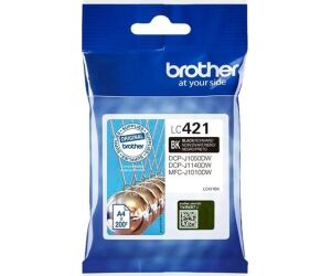 Cartucho tinta brother lc421bk negro 200 paginas