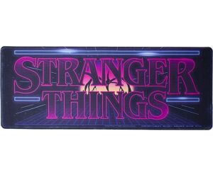 Alfombrilla escritorio paladone stranger things logo arcade