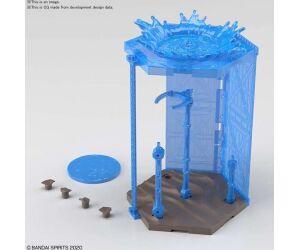 Escenario exposicion bandai hobby customize scene base water field ver