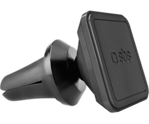 Soporte universal magnetico coche sbs airvent cuadrado negro
