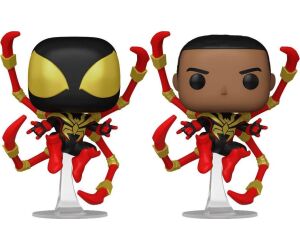 Funko pop marvel spider - man comics miles morales iron spider w - chase aleatorio