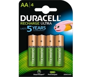 Baterías recargables 1.5V AA 2400mAh (x4)