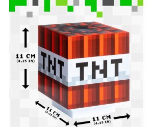 Lampara paladone minecraft caja tnt