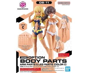 Set de partes cuerpo bandai hobby brazos y piernas 30ms color c