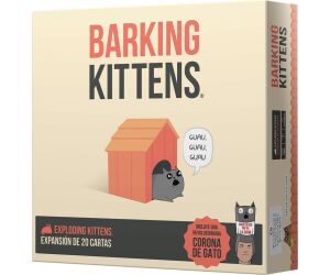 Juego de mesa asmodee barking kittens pegi 7