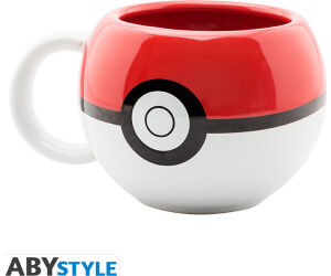 Taza 3d abystyle pokemon pokeball