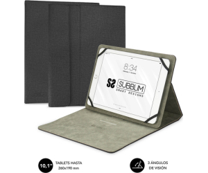 Funda Tablet Subblim Clever Stand Tablet Case 10,1" Black