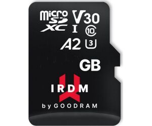 Tarjeta de memoria micro sd goodram 128gb cl10 uhs - i u3 a2 v30