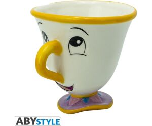 Taza 3d abystyle disney la bella y la bestia -  chip