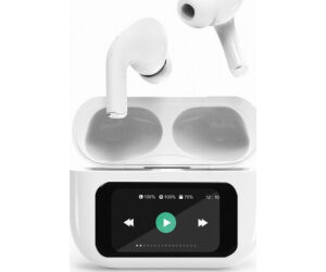 Auriculares Gembird Tws-lcd-anc-01-w Blanco Bt