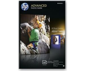 Papel hp fotografico glossy q8692a 10x15 100 hojas