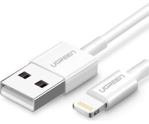 Cable Ugreen Usb-a Male A Lightning Mfi 1m White