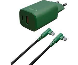 Cargador Hune Eco Dual 20w Cable Usb-c A Usb-c