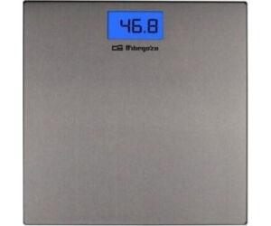 Báscula de Baño Orbegozo PB-2222 A/ Hasta 150kg/ Gris