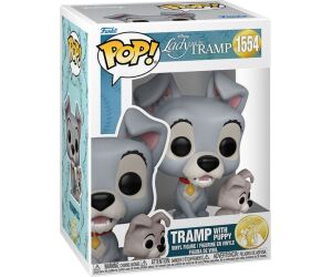 Funko pop la dama y el vagabundo -  vagabundo con cachorro