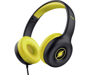Auriculares Infantiles Trust Nouna Kids/ con Micrófono/ Negros