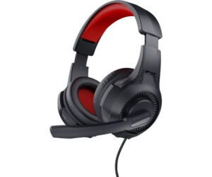 Auriculares Gaming con Micrófono Trust Gaming 24785/ Jack 3.5/ Rojos y Negros