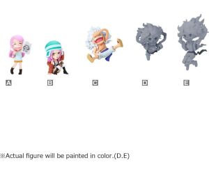 Figura banpresto one piece world collectable 1 unidad aleatoria jewelry bonney history