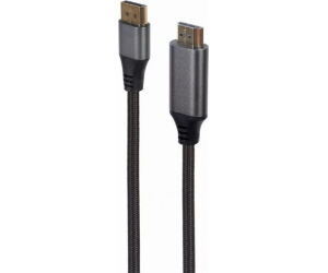 Cable Displayport Gembird A Hdmi Macho Macho 4k V1.2 1,8 "premium Series"