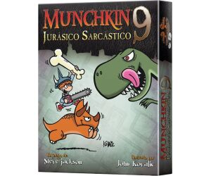 Juego de mesa munchkin 9: jurásico sarcástico pegi 10