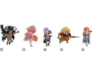 Figura banpresto one piece world collectable figure god valley incident 2 1 unidad aleatoria