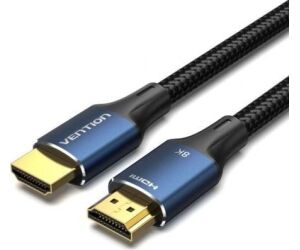 Cable HDMI 2.1 8K Vention ALGLJ/ HDMI Macho - HDMI Macho/ 5m/ Azul