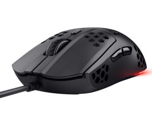Ratón Gaming Trust Gaming GXT 929 Helox/ Hasta 6400 DPI/ Negro