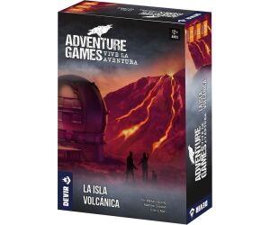 Juego de mesa adventure games: la isla volcánica