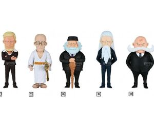 Figura banpresto one piece world collectable figure five elders 12 unidades 7cm