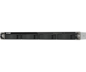 QNAP TS-433eU NAS Bastidor (1U) Cortex-A Cortex-A55 4 GB 0 TB QNAP Turbo System Negro