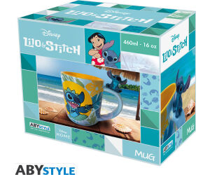 Taza 3d abystyle disney stitch hawaiano