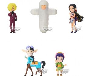 Figura banpresto one piece world collectable figure - wanokuni onigashima 5 -  4 - 7cm 1 unidad aleatoria