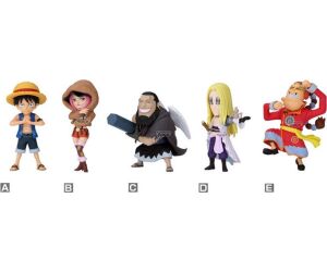 Figura banpresto one piece world collectable figure sabaody island the worst generation 1 8cm