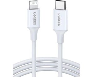 Cable Ugreen Usb-c A Lightning Mfi 1m White