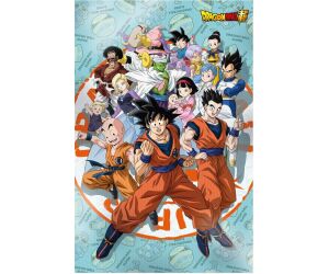 Poster 3d 58x38cm universe survival dragon ball super