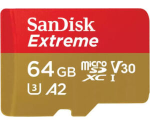 SanDisk Extreme 64 GB MicroSDXC UHS-I Clase 10