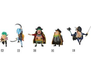 Figura banpresto one piece world collectable figure sabaody island the worst generation 2