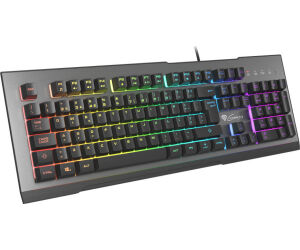 Teclado Gaming Genesis Rhod 500  Pt Usb Retroiluminado Mecanico Aluminio