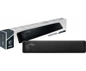 MSI Vigor-WR01 descansa muÃ±ecas Espuma de memoria, Caucho Negro