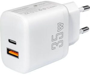 Cargador Pared/viaje Usb-c Pd+ 1 Usb-a 35w Blanco Leotec