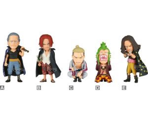 Figura banpresto one piece world collectable figure - red hair pirates vs bartolomeo -