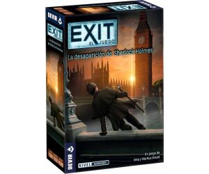 Juego de mesa devir exit la desaparición de sherlock holmes